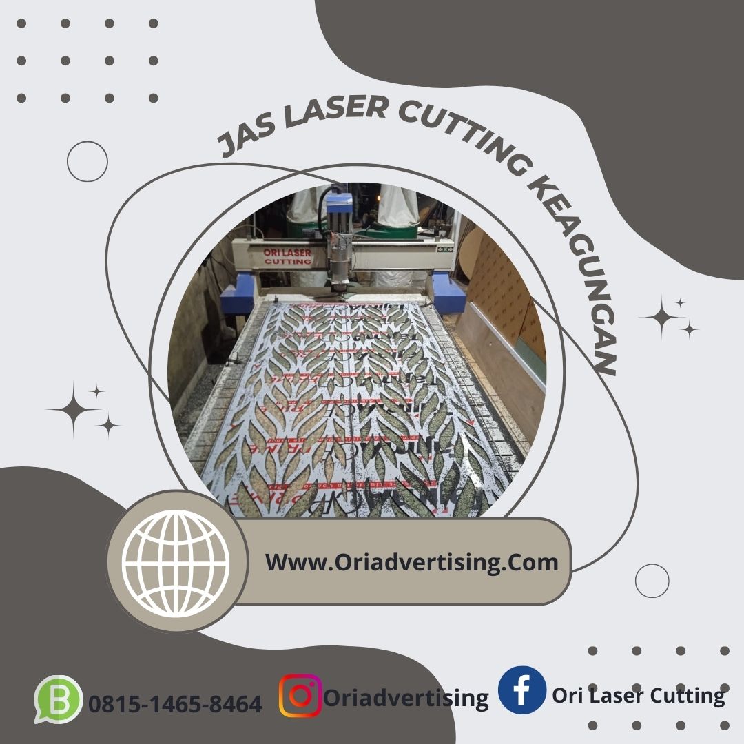 Jasa Laser Cutting Keagungan pemotongan material yang presisi Layanan Laser Cutting Keagungan terbaik berbagai jenis material dengan akurasi