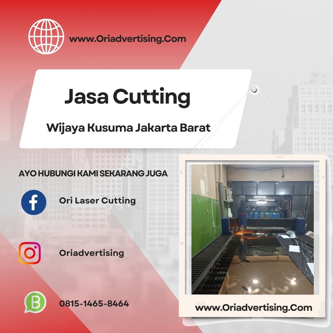 Jasa Cutting Wijaya Kusuma Jakarta Barat layanan laser cutting terbaik Layanan Cutting Wijaya Kusuma cocok untuk proyek yang membutuhkan ukuran dan bentuk yang tepat karena dapat diprogram dengan detail